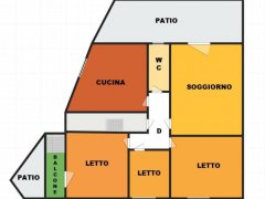 Casa Indipendente con Terrazzo, Cantina e Patio/Posto Auto - 1